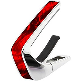 Thalia Exotic Series Chrome Guitar Capo Red Angel Wing