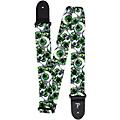Perri's Eyeballs Polyester Guitar Strap Green 2 in.