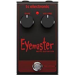 TC Electronic Eyemaster Metal Distortion Effects Pedal