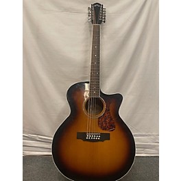 Used Guild F-2512CE DELUXE 12 String Acoustic Electric Guitar