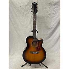 Used Guild F2512CE DELUXE 12 String Acoustic Electric Guitar