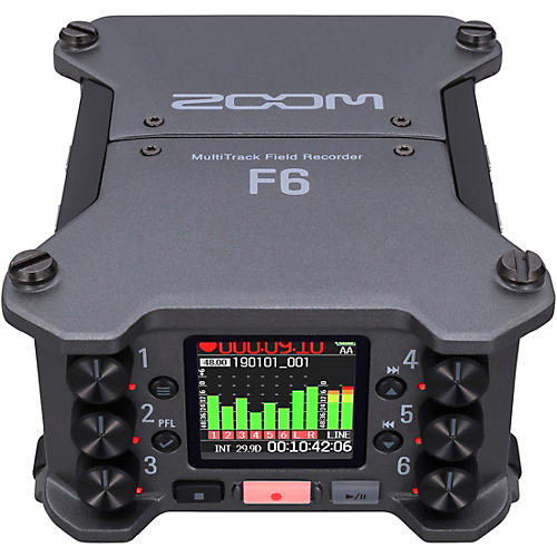 Zoom F6 Multitrack Field Recorder Guitar Center