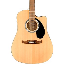 Fender FA-125CE Dreadnought Acoustic-Electric Guitar Natural