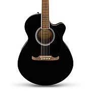 FA-135CE Concert Acoustic-Electric Guitar - Black