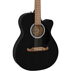 FA-135CE Concert Acoustic-Electric Guitar Black