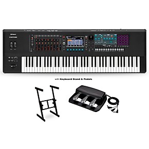 Roland Fantom 7 Workstation With Rpu 3 Pedal And Z Stand Guitar Center