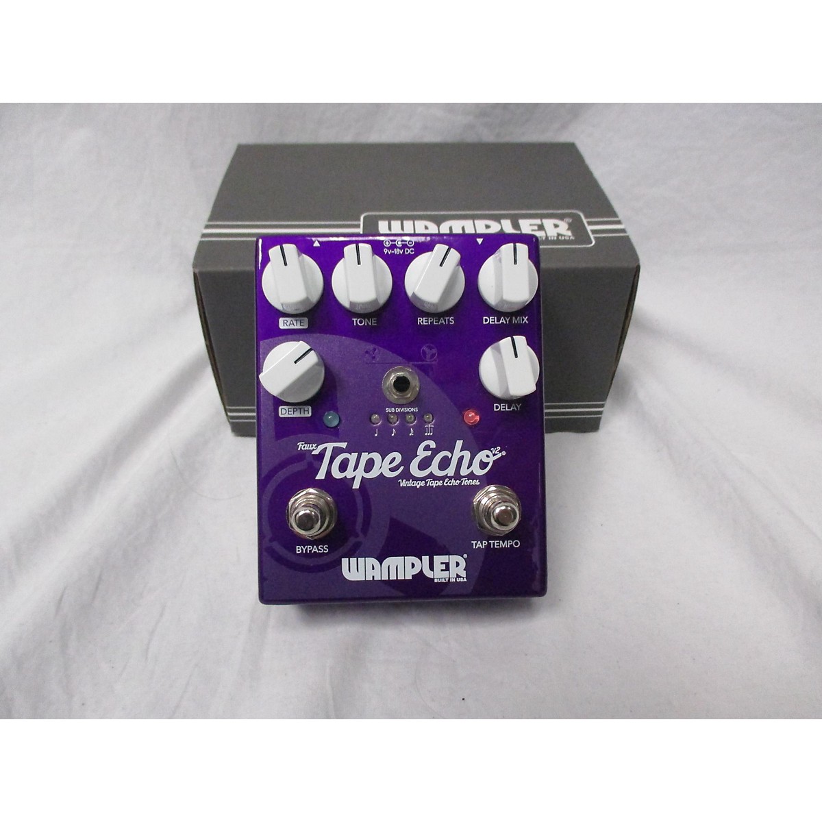 Used Wampler FAUX TAPE ECHO Effect Pedal | Guitar Center