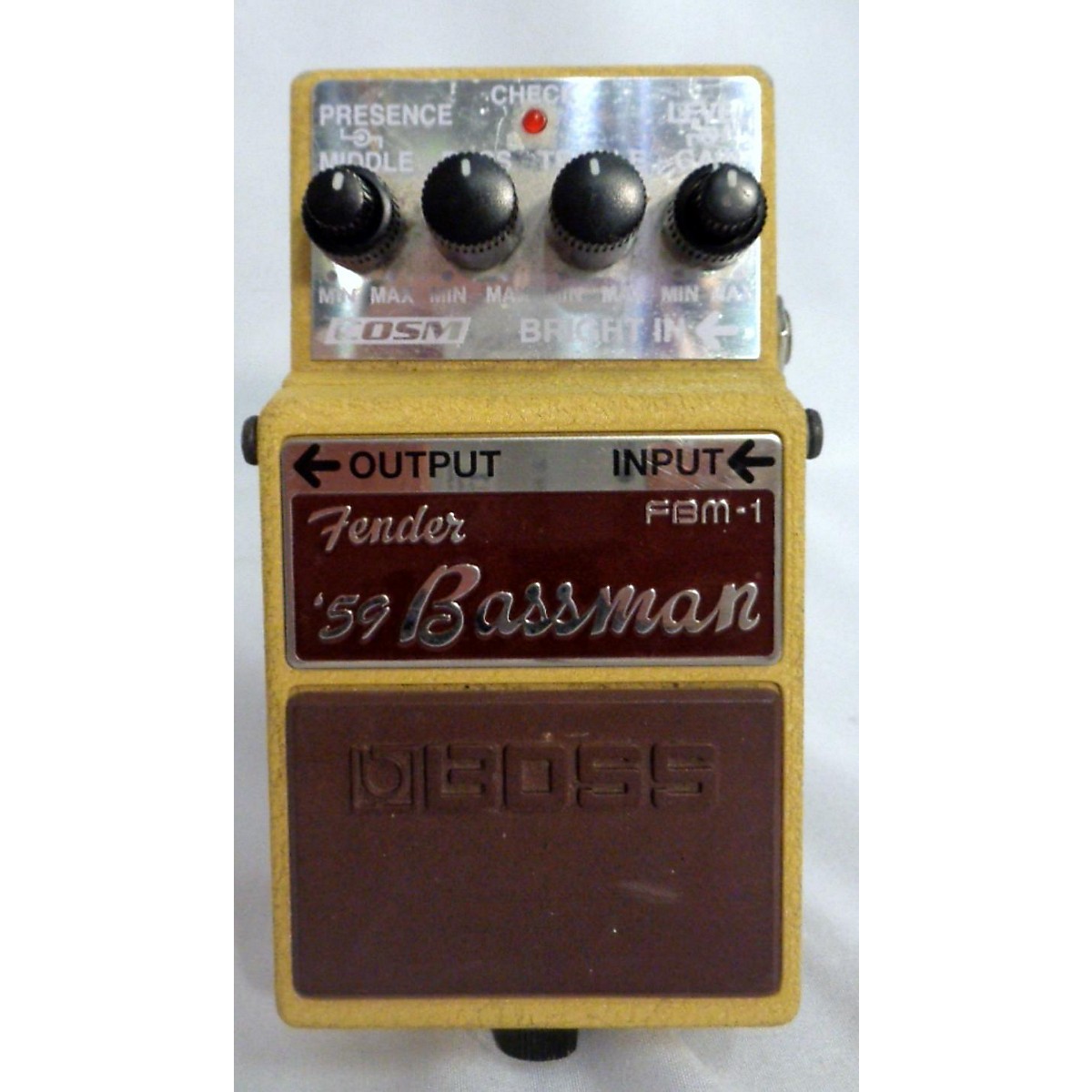 Used Boss FBM1 Fender 59 Bassman Effect Pedal Guitar Center