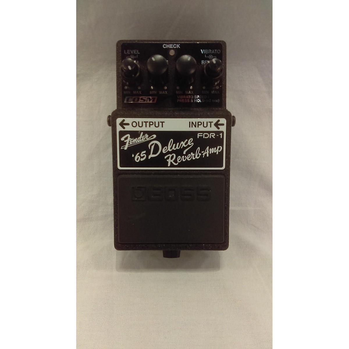 I Used To Be A Boss Used Boss FDR1 Fender 65 Deluxe Reverb Effect Pedal | Guitar Center