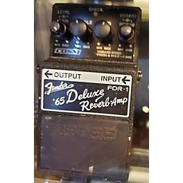 Used BOSS FDR1 Fender 65 Deluxe Reverb Effect Pedal