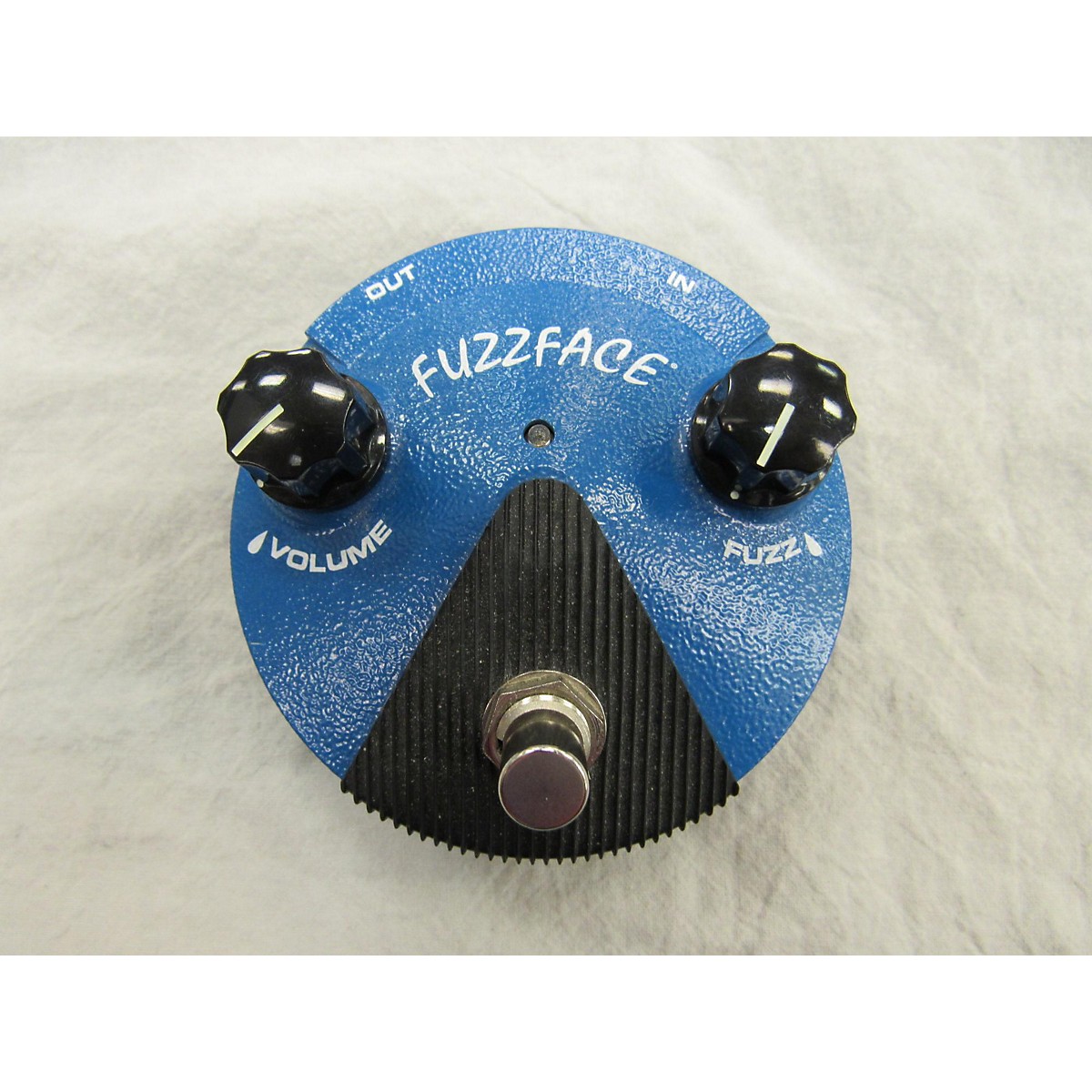Used Dunlop FFM1 Silicon Fuzz Face Mini Blue Effect Pedal Guitar Center