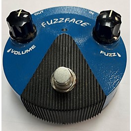Used Dunlop FFM1 Silicon Fuzz Face Mini Blue Effect Pedal