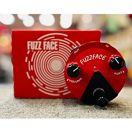 Used Dunlop FFM2 Germanium Fuzz Face Mini Red Effect Pedal