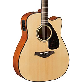 Blemished Yamaha FG Series FGX800C Acoustic-Electric Guitar Level 2 Natural 197881145040