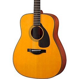 Blemished Yamaha FG5 Red Label Dreadnought Acoustic Guitar Level 2 Natural Matte 197881127510