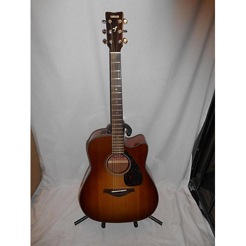 Used Yamaha FGX700SC Acoustic Electric Guitar Guitar Center