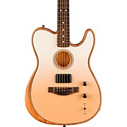 FINNEAS Signature Acoustasonic Telecaster Acoustic-Electric Guitar Cappuccino Fade