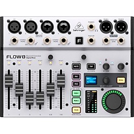 Behringer FLOW 8 8-Channel Bluetooth Controlled Digital Mixer