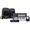 Novation FLkey 2 Keyboard Controller With Focusrite 2i2 USB Audio Interface & Adam Audio D3V 3" Studio Moni... 25 Key Package