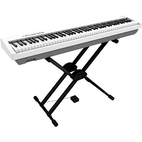 Roland Fp 30x Digital Piano With Roland Double Brace X Stand And Dp 2 Pedal Guitar Center