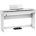 Roland FP-90X Digital Piano With Stand and Pedalboard White