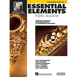 Hal Leonard FRENCH EDITION Essential Elements EE2000 Alto Saxophone (Book/Online Media)
