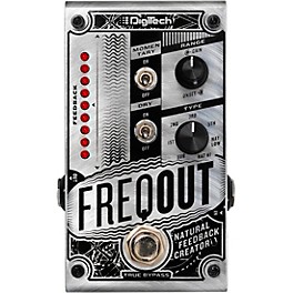 Open Box DigiTech FREQOUT Frequency Dynamic Feedback Generator Pedal Level 1