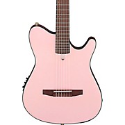 FRH10N Nylon-String Acoustic-Electric Guitar Rose Gold Metallic Flat