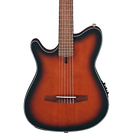 Ibanez FRH10NL Left-Handed Nylon-String Acoustic-Electric Guitar