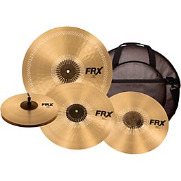 Blemished SABIAN FRX PrePack Cymbal Set with Free Classic Vintage Cymbal Bag Level 2  197881077631