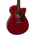 Yamaha FSX800C Concert Cutaway Acoustic-Electric Guitar - Ruby Red