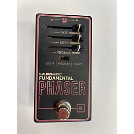 Used Walrus Audio FUNDAMENTALS PHASER Effect Pedal