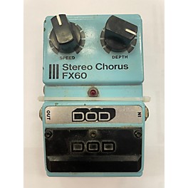 Used DOD FX60 STEREO CHORUS Effect Pedal