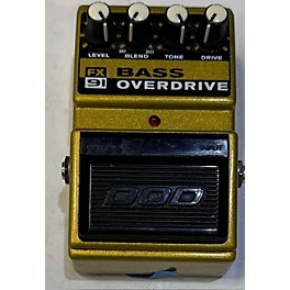 Used DOD FX91 Bass Overdrive Effect Pedal