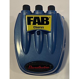 Used Danelectro Fab Chorus Effect Pedal