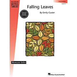 Hal Leonard Falling Leaves Piano Library Series Book by Emily Custer (Level Inter)