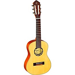 Blemished Ortega Family Series R121-1/4 1/4 Size Classical Guitar Level 2 Satin Natural, 0.25 197881119898