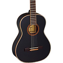 Ortega Family Series R221BK-3/4 3/4 Size Classical Guitar