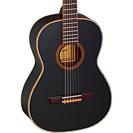 Blemished Ortega Family Series R221BK-7/8 7/8 Size Classical Guitar