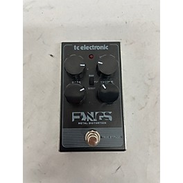 Used TC Electronic Fangs Metal Distortion Effect Pedal