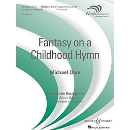 Boosey and Hawkes Fantasy on a Childhood Hymn (Score Only) Concert Band Level 3 Composed by Michael Oare