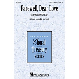 Hal Leonard Farewell, Dear Love SATB a cappella arranged by John Leavitt
