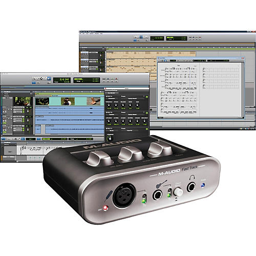 M-Audio Fast Track MKII USB Audio Interface with Pro Tools SE | Guitar ...