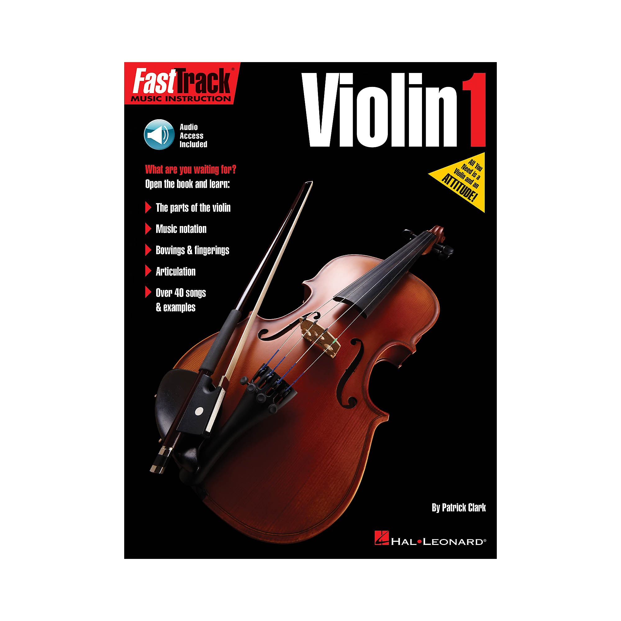 Hal Leonard FastTrack Violin Method Book 1 Fast Track Music Instruction