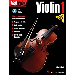 Hal Leonard FastTrack Violin Method Book 1 Fast Track Music Instruction Softcover Audio Online by Patrick Clark