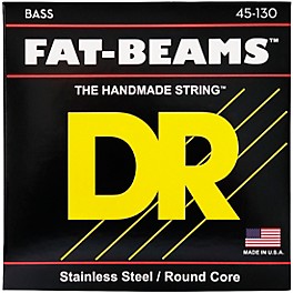 DR Strings Fat-Beam FB5-130 5 String Electric Bass Strings (45-130)