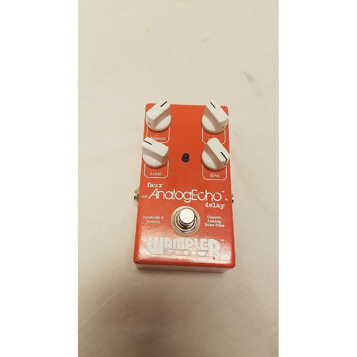 Used Wampler Faux Analog Echo Delay Effect Pedal Guitar Center