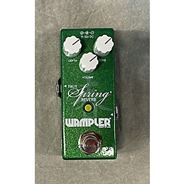 Used Wampler Faux Spring Reverb Effect Pedal