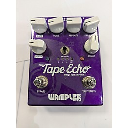 Used Wampler Faux Tape Echo Delay Effect Pedal