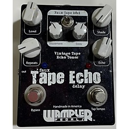 Used Wampler Faux Tape Echo Delay Effect Pedal